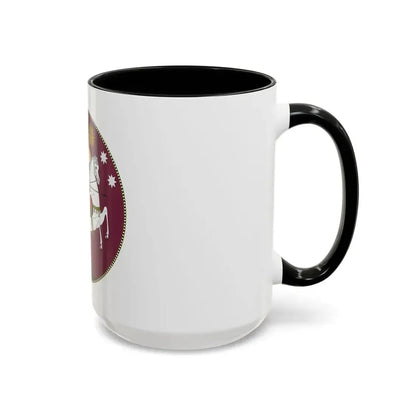 Coat of Arms of Democratic Republic of Georgia - Accent Coffee Mug - Go Mug Yourself