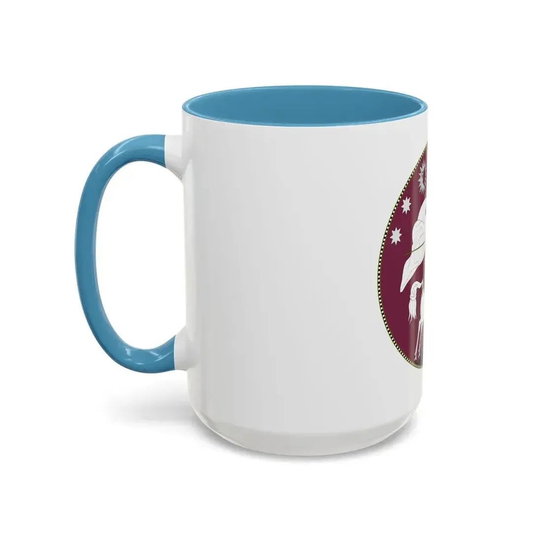Coat of Arms of Democratic Republic of Georgia - Accent Coffee Mug - Go Mug Yourself