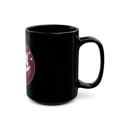 Coat of Arms of Democratic Republic of Georgia - Black Coffee Mug - Go Mug Yourself