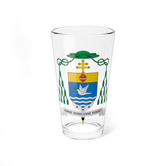 Coat of arms of Denis Komivi Amuzu-Dzakpah (Togo) (Coat of Arms) Pint Glass 16oz 16oz - Go Mug Yourself