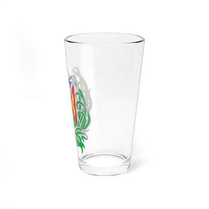 Coat of arms of Desna Raion (Ukraine) (Coat of Arms) Pint Glass 16oz - Go Mug Yourself