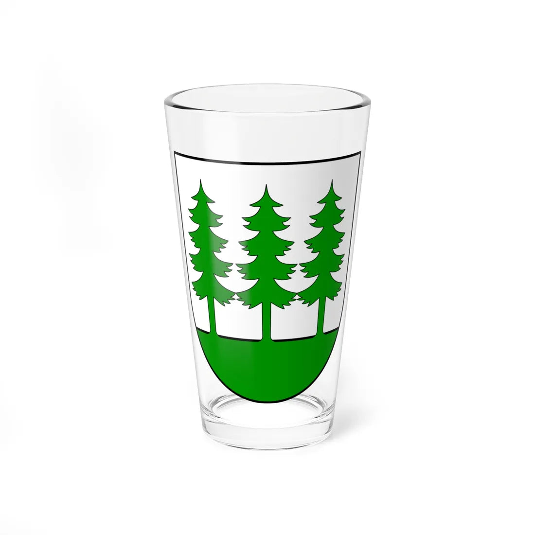 Coat of Arms of Detva (Slovakia) (Coat of Arms) Pint Glass 16oz 16oz - Go Mug Yourself