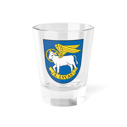 Coat of Arms of Devín (Slovakia) (Coat of Arms) Shot Glass 1.5oz 1.5oz - Go Mug Yourself