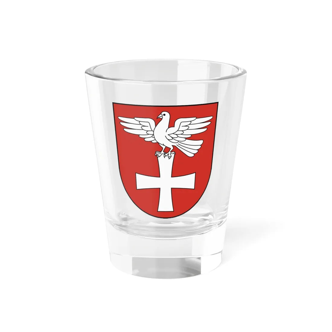 Coat of Arms of Devínska Nová Ves (Slovakia) (Coat of Arms) Shot Glass 1.5oz 1.5oz - Go Mug Yourself