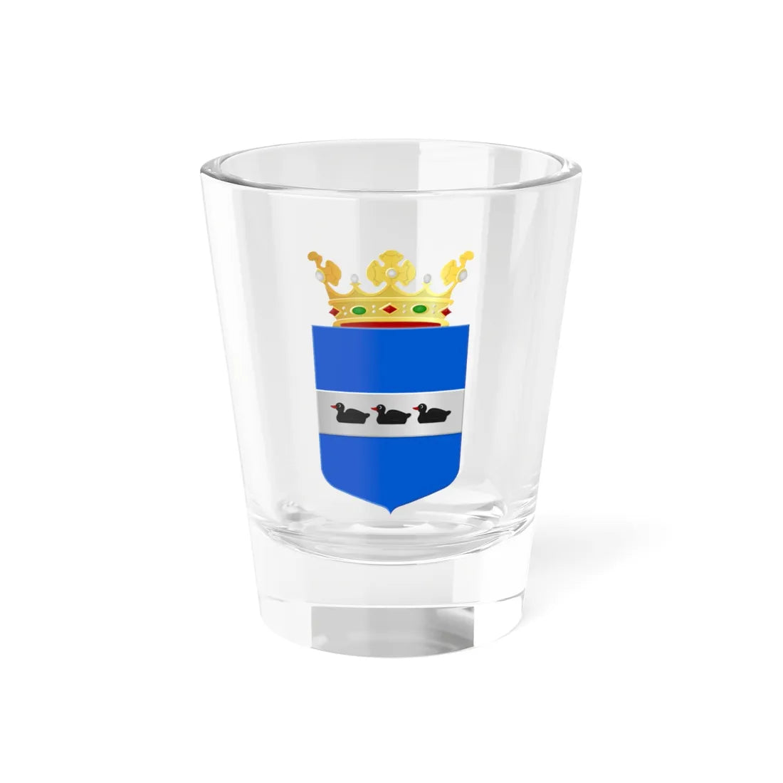 Coat of arms of Diemen (Netherlands) (Coat of Arms) Shot Glass 1.5oz 1.5oz - Go Mug Yourself