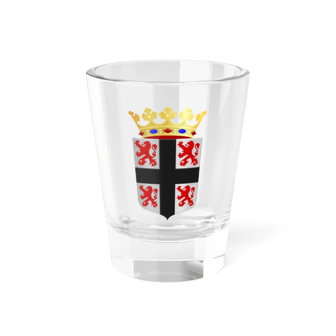 Coat of arms of Dinkelland (Netherlands) (Coat of Arms) Shot Glass 1.5oz 1.5oz - Go Mug Yourself