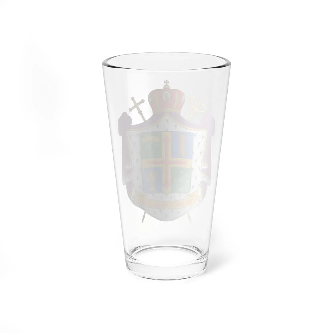 Coat of arms of Dionisio Lachovicz (Ukraine) (Coat of Arms) Pint Glass 16oz - Go Mug Yourself