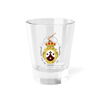 Coat of Arms of Discalced Carmelites Order (Spain) (Coat of Arms) Shot Glass 1.5oz 1.5oz - Go Mug Yourself