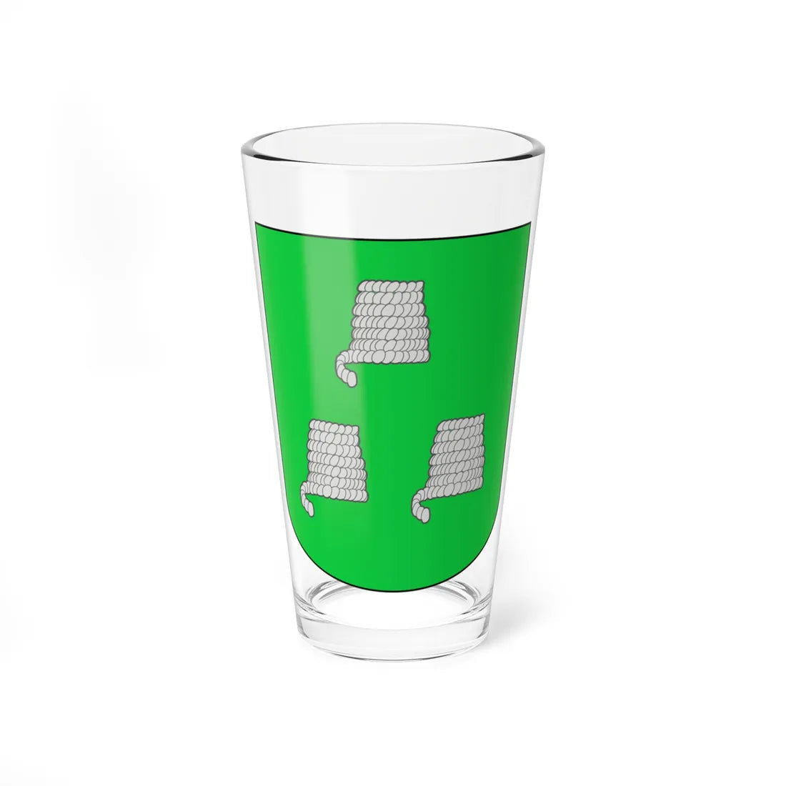 Coat of Arms of Dobruš (Belarus) (Coat of Arms) Pint Glass 16oz 16oz - Go Mug Yourself