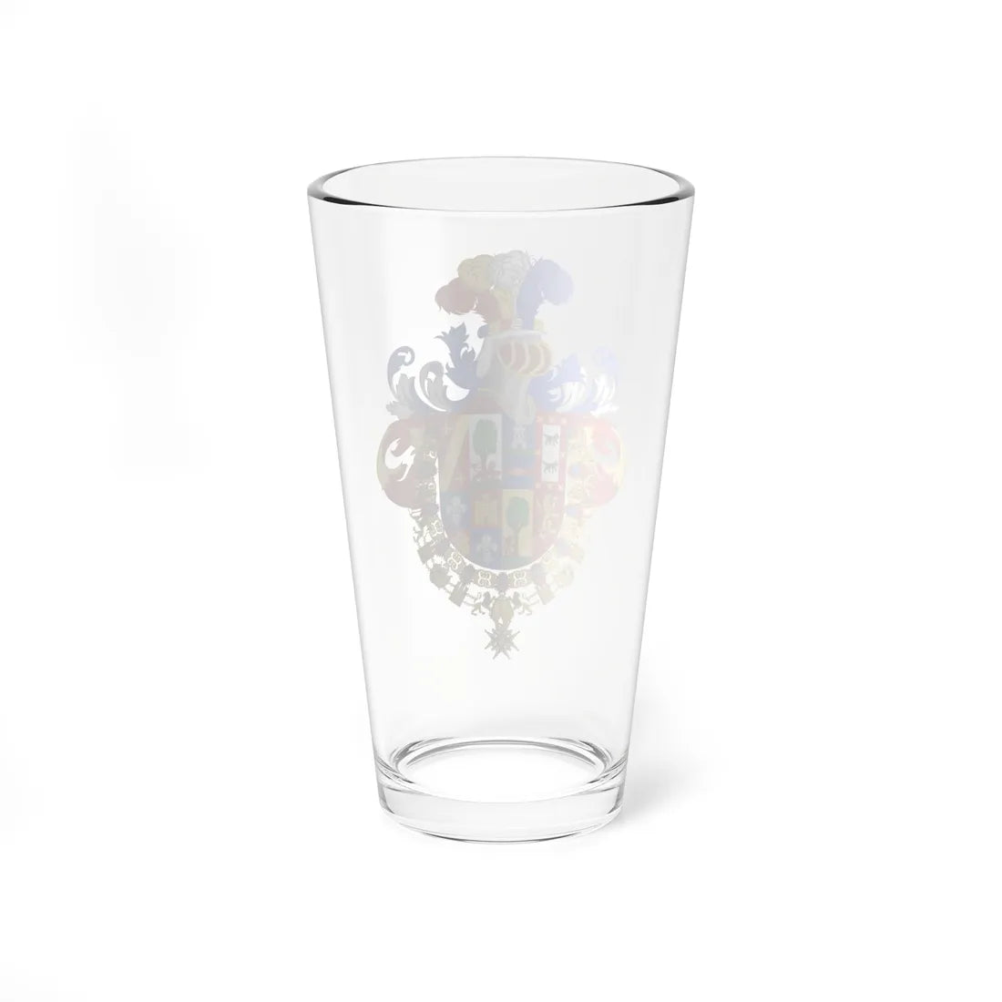 Coat of Arms of Doctor Cortezo (Spain) (Coat of Arms) Pint Glass 16oz - Go Mug Yourself