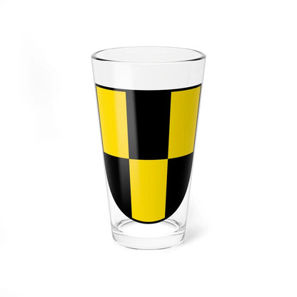 Coat of arms of Doettingen AG (Switzerland) (Coat of Arms) Pint Glass 16oz 16oz - Go Mug Yourself