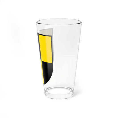 Coat of arms of Doettingen AG (Switzerland) (Coat of Arms) Pint Glass 16oz - Go Mug Yourself