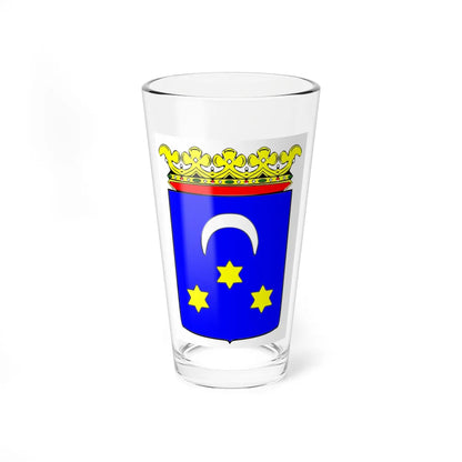 Coat of arms of Dokkum (Netherlands) (Coat of Arms) Pint Glass 16oz 16oz - Go Mug Yourself
