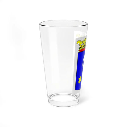 Coat of arms of Dokkum (Netherlands) (Coat of Arms) Pint Glass 16oz - Go Mug Yourself