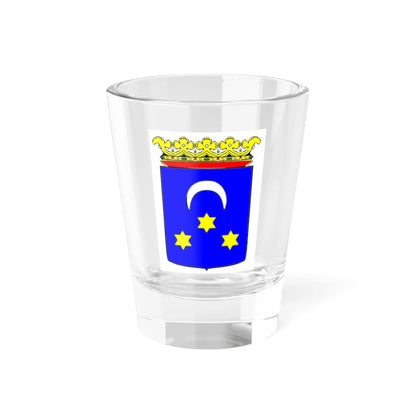 Coat of arms of Dokkum (Netherlands) (Coat of Arms) Shot Glass 1.5oz 1.5oz - Go Mug Yourself