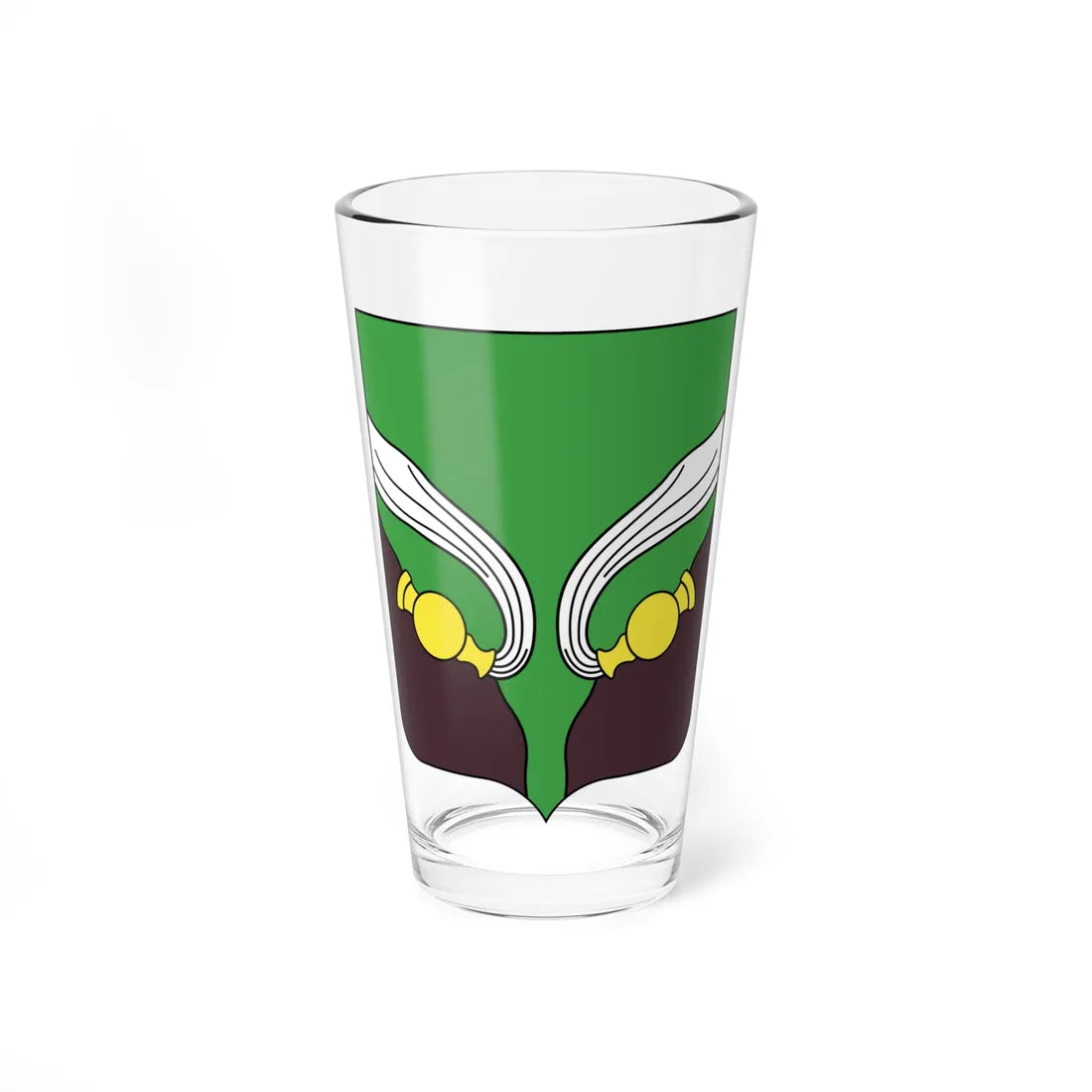 Coat of Arms of Dokšycy Belarus (Belarus) (Coat of Arms) Pint Glass 16oz 16oz - Go Mug Yourself