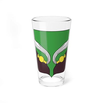 Coat of Arms of Dokšycy Belarus (Belarus) (Coat of Arms) Pint Glass 16oz 16oz - Go Mug Yourself
