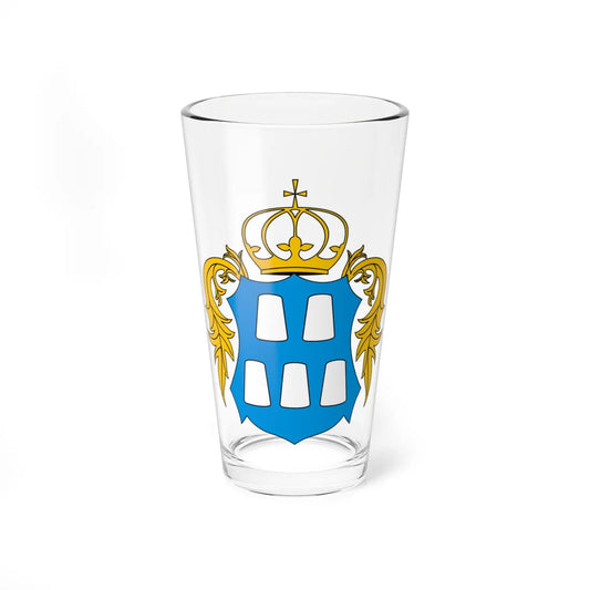 Coat of Arms of Dolyna (Ukraine) (Coat of Arms) Pint Glass 16oz 16oz - Go Mug Yourself