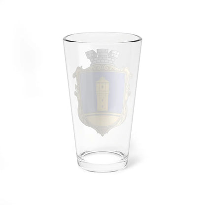 Coat of arms of Dolynska (Ukraine) (Coat of Arms) Pint Glass 16oz - Go Mug Yourself