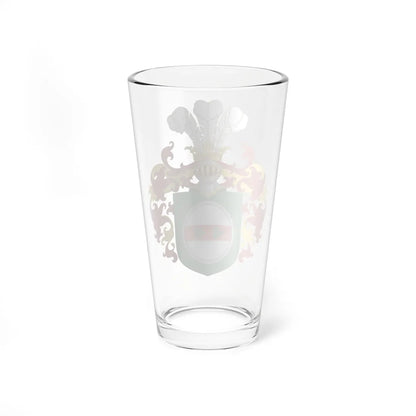 Coat of Arms of Domeyko Family (Poland) (Coat of Arms) Pint Glass 16oz - Go Mug Yourself
