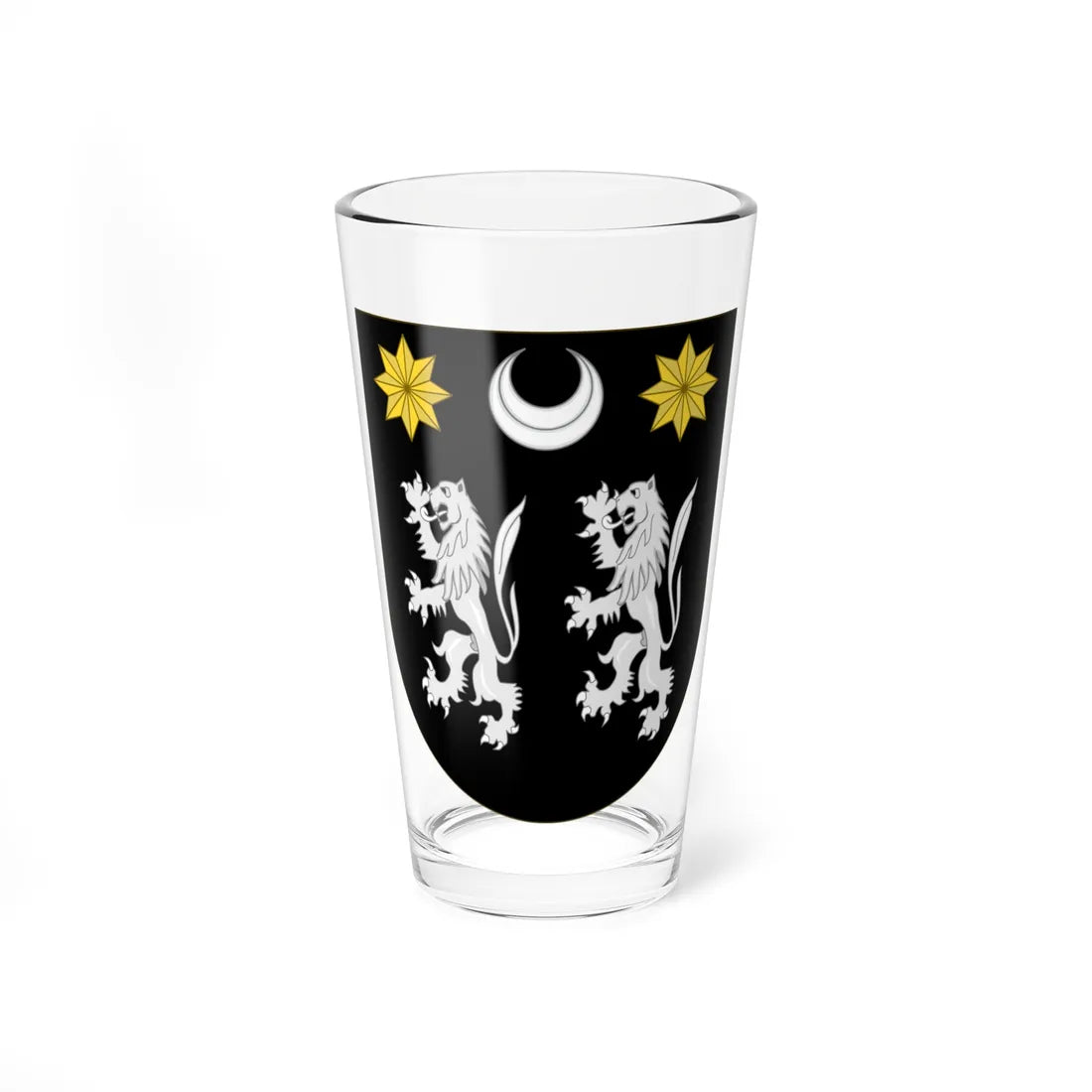 Coat of Arms of Domingo Santa María (Chile) (Coat of Arms) Pint Glass 16oz 16oz - Go Mug Yourself
