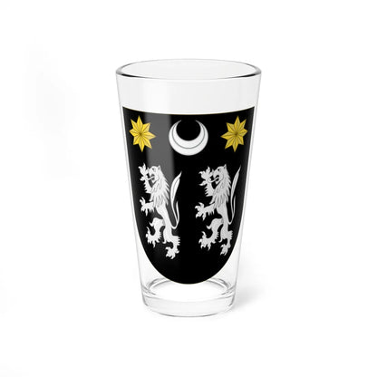 Coat of Arms of Domingo Santa María (Chile) (Coat of Arms) Pint Glass 16oz 16oz - Go Mug Yourself