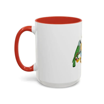 Coat of arms of Dominica - Accent Coffee Mug - Go Mug Yourself
