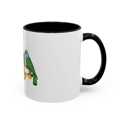 Coat of arms of Dominica - Accent Coffee Mug - Go Mug Yourself