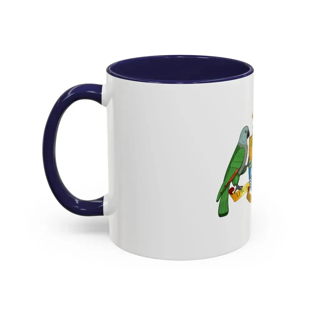 Coat of arms of Dominica - Accent Coffee Mug - Go Mug Yourself