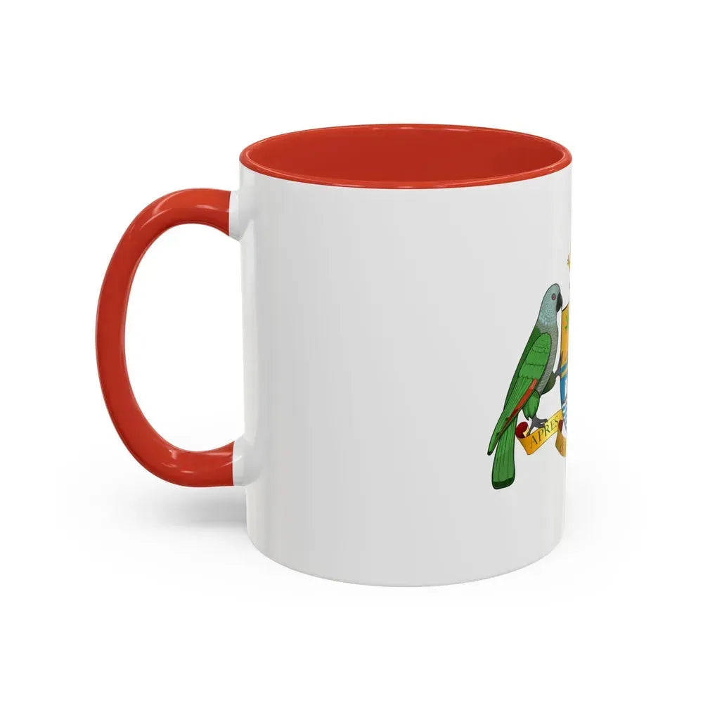 Coat of arms of Dominica - Accent Coffee Mug - Go Mug Yourself