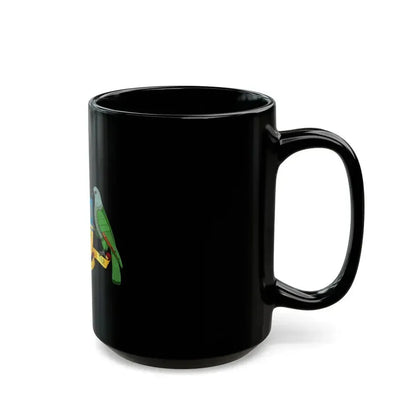 Coat of arms of Dominica - Black Coffee Mug - Go Mug Yourself