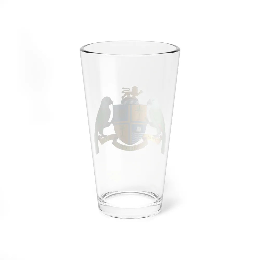 Coat of arms of Dominica - Pint Glass 16oz-Go Mug Yourself