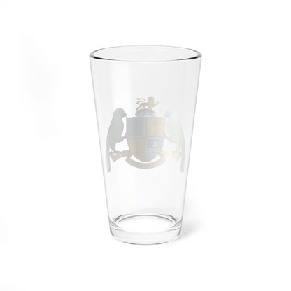 Coat of arms of Dominica - Pint Glass 16oz-Go Mug Yourself