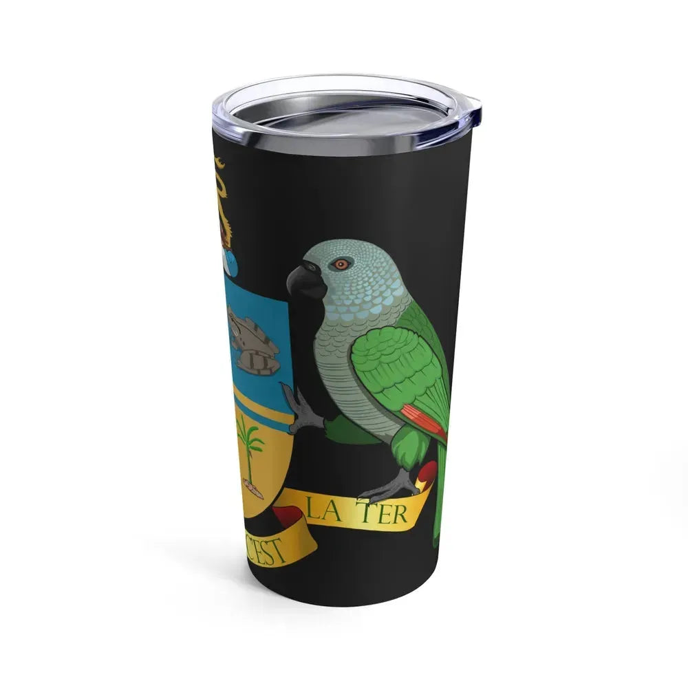 Coat of arms of Dominica - Tumbler 20oz - Go Mug Yourself