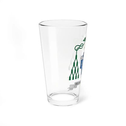 Coat of arms of Dominique Joseph Mathieu (Iran) (Coat of Arms) Pint Glass 16oz - Go Mug Yourself