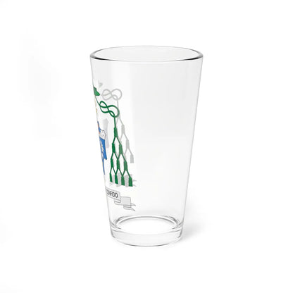 Coat of arms of Dominique Joseph Mathieu (Iran) (Coat of Arms) Pint Glass 16oz - Go Mug Yourself
