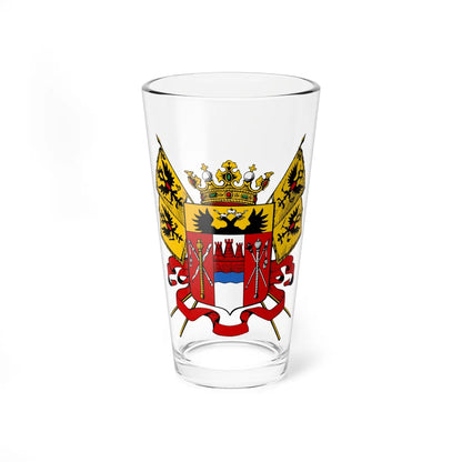 Coat of arms of Don Host Oblast 1878 (Russia) (Coat of Arms) Pint Glass 16oz 16oz - Go Mug Yourself