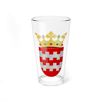 Coat of arms of Dongen (Netherlands) (Coat of Arms) Pint Glass 16oz 16oz - Go Mug Yourself