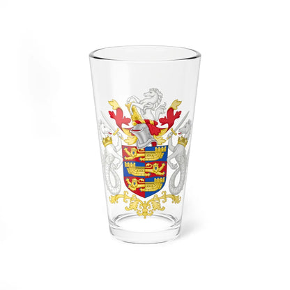 Coat of arms of Dover District Council (England) (Coat of Arms) Pint Glass 16oz 16oz - Go Mug Yourself