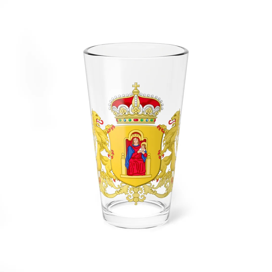 Coat of arms of Drenthe (Netherlands) (Coat of Arms) Pint Glass 16oz 16oz - Go Mug Yourself