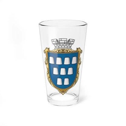 Coat of Arms of Drohobych (Ukraine) (Coat of Arms) Pint Glass 16oz 16oz - Go Mug Yourself