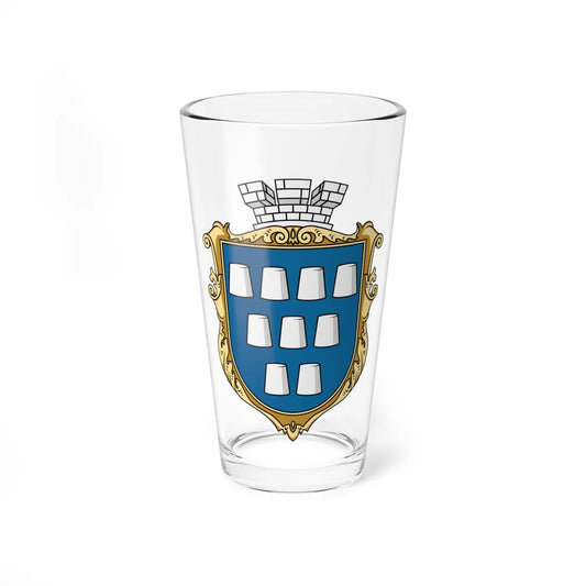 Coat of Arms of Drohobych (Ukraine) (Coat of Arms) Pint Glass 16oz 16oz - Go Mug Yourself