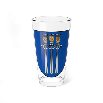Coat of arms of Druskininkai Lithuania (Lithuania) (Coat of Arms) Pint Glass 16oz 16oz - Go Mug Yourself