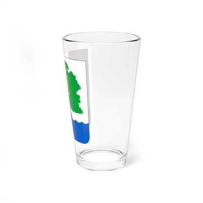 Coat of arms of Dubna (Russia) (Coat of Arms) Pint Glass 16oz - Go Mug Yourself