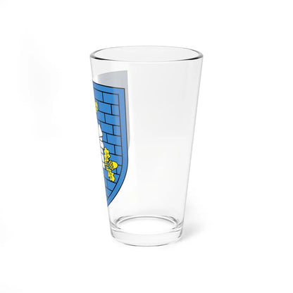 Coat of Arms of Dubroŭna Belarus (Belarus) (Coat of Arms) Pint Glass 16oz - Go Mug Yourself