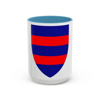 Coat of Arms of Dubrovnik 2 - Accent Coffee Mug 15oz Light Blue - Go Mug Yourself
