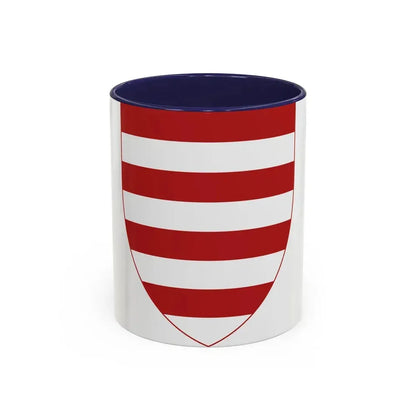 Coat of Arms of Dubrovnik - Accent Coffee Mug 11oz Navy - Go Mug Yourself