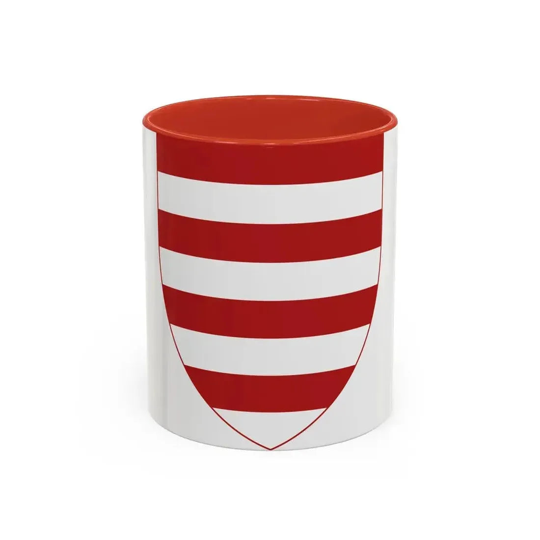 Coat of Arms of Dubrovnik - Accent Coffee Mug 11oz Red - Go Mug Yourself