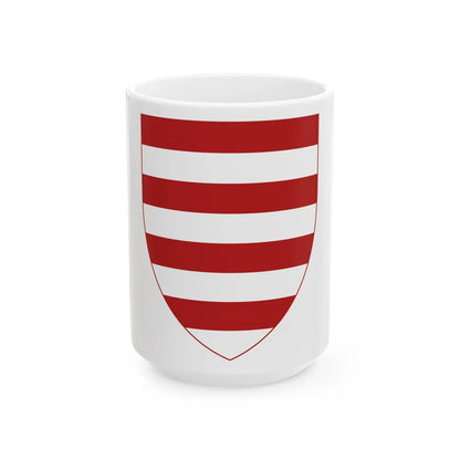 Coat of Arms of Dubrovnik - White Coffee Mug-15oz-Go Mug Yourself