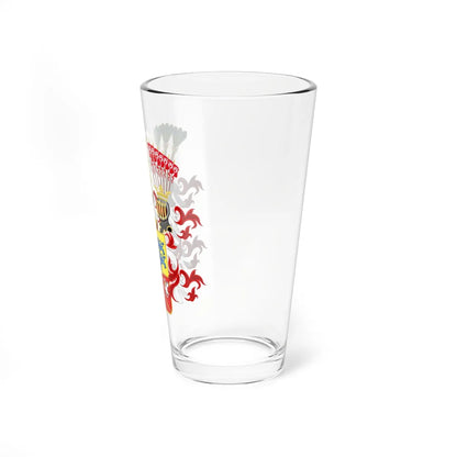 Coat of arms of Duché Schleswig-Holstein-Gottorp (Denmark) (Coat of Arms) Pint Glass 16oz - Go Mug Yourself